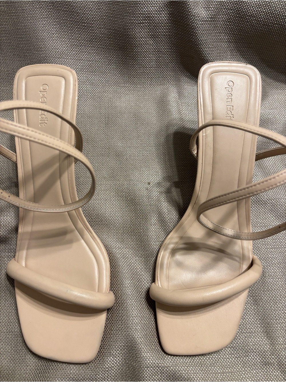 Open Edit Taytum Ankle Strap Sandal - Picture 3 of 8